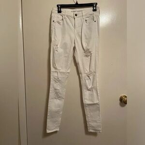 Old Navy Women's White Skinny Jeans